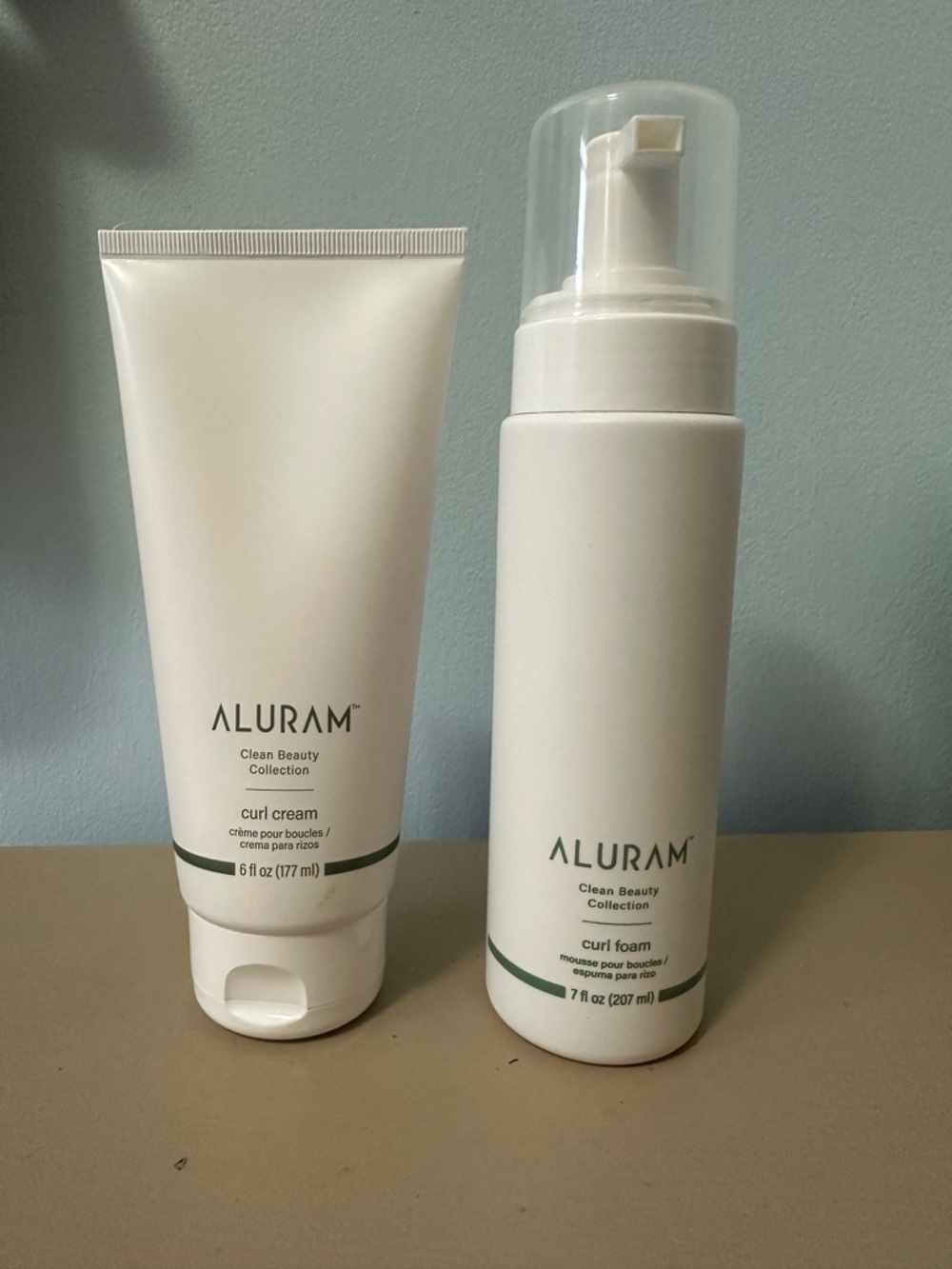Aluram Clean Beauty Curl Cream & Foam